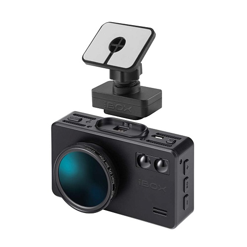 Видеорегистратор с сигнатурным радар-детектором iBOX iCON LaserVision WiFi Signature Dual + Камера заднего вида iBOX RearCam iCON